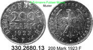 Germany Weimarer Republik 200 Mark 1923 F . J.304 Aluminium . 330.2680.1... 0.43 £  +  41.40 £ shipping