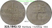Altdeutschland Hamburg Hamburg AKS 21 . 323.1842.12 -
