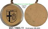 Fulda Stadt Medaille o. J. Erdmann 98-220 . Wappen der Stadt Fulda . 951... 6.07 £  +  41.40 £ shipping