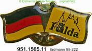 Fulda Hessen Pin o. J. Erdmann 98-222 . Ansteck-Pin Flagge + Dom . 951.1... 3.47 £  +  41.40 £ shipping