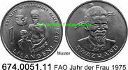 Swaziland Swasiland 1 Lilangeni *24 KM24 FAO Jahr der Frau . 674.0051.11 -