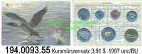 Kanada 3,91 Dollars 1997 Kursmünzensatz 194.0093.55 unc/BU 14.69 £  +  41.40 £ shipping