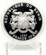 Benin 1000 Francs 2010 Plants of the World CANNABIS MARIHUANA Silver Coin