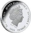 Canada Coins  Tuvalu 2024 1$ Deadly & Dangerous Australia BLUEBOTTLE 1 oz Silver coin