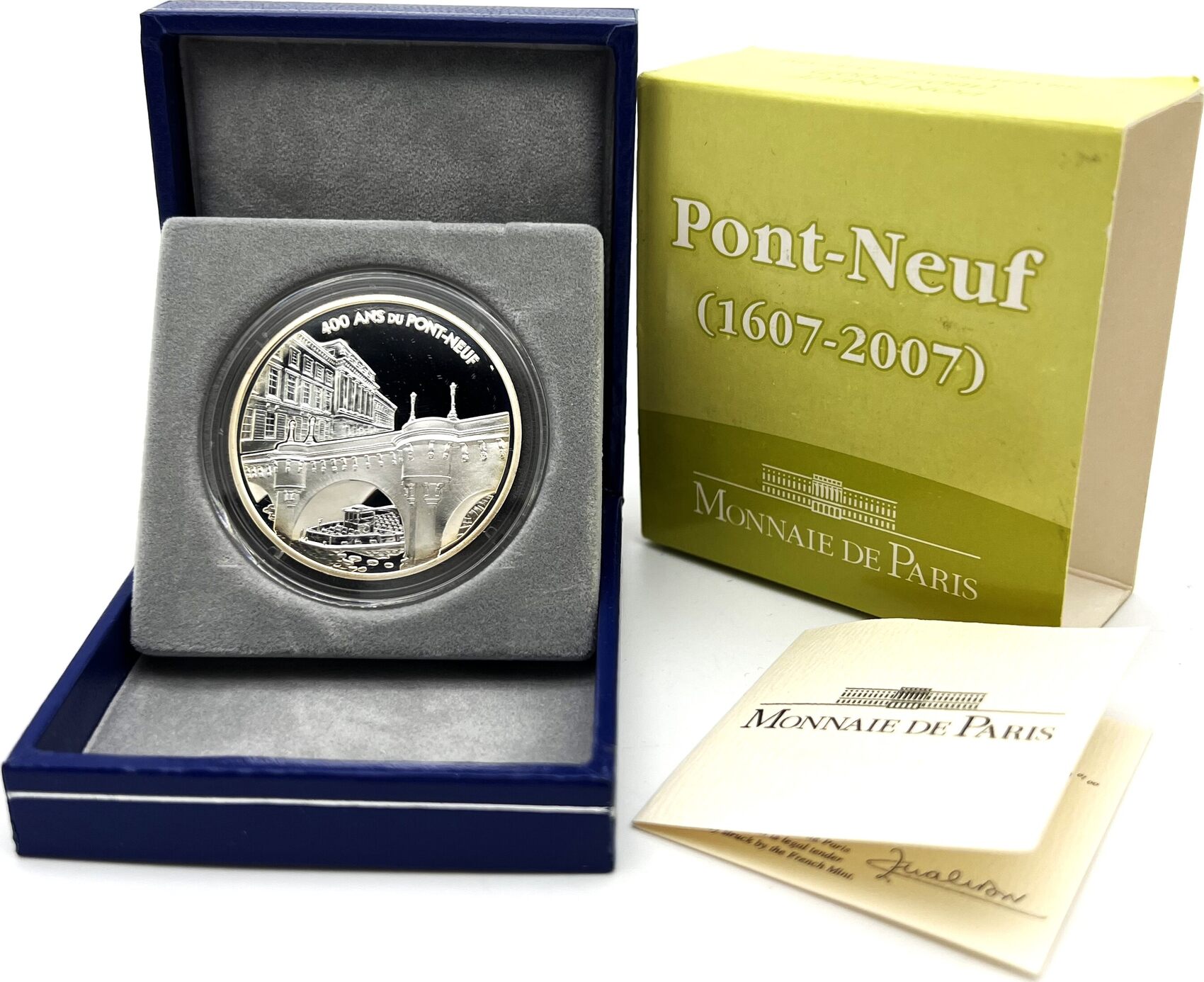 10 Euro Argent France 2024 colorisée - Le Mont-Saint-Michel - Trésor du