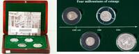 Ancient Coins Drachm Four Milleniums Of Coinage Denarius Trojak Ryski Euro Silver Coin Set -