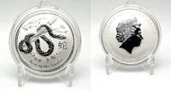 Australia 2$ 2013 Year of the SNAKE Lunar Series II 2 oz Silver Coin  95.36 £  +  8.67 £ shipping