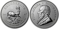 World Coins 1 Rand KRUGERRAND 50th Anniversary 1 oz Silver Coin -