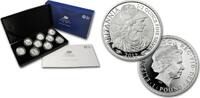 Great Britain 1 Pounds 2012 Britannia 25th Anniv. Silver Portrait Proof ... 779.39 £727.37 £  +  13.00 £ shipping