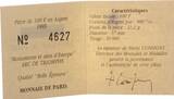 Frankreich 100 Francs 1993 Arc de Triomphe Proof in Kapsel,mit Zertifikat