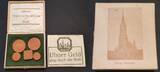 Weimarer Republik Porzellan Medaille 1922 Ulmer Münster Notgeld CH UNC