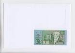 Alderney, Numisbrief mit Geldschein, 2002 GEM UNC
