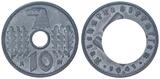 Deutschland / Reichskreditkassen 10 Pfennig 1941 A Nebengebiete J.619 sehr seltenes Jahr UNC