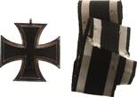Kaiserreich Orden 1914 Eisernes Kreuz 2.Klasse mit Band ohne Bandring guter Zustand