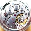Russland, Herren Taschenuhr, ca. 1980, russ. TASCHENUHR - hübsche Dampflokomotive-Ankerhemmung-gute Funktion-ca.1980, altersentsprechende Gebrauchsspuren, siehe Fotos