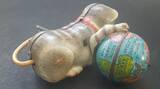 BRD um 1950 Blechspielzeug Katze