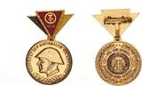 DDR Orden NVA Reservist der Nationalen Volksarmee in Gold EF
