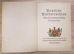 Deutschland Sammelalbum Deutsche Volkstrachten. Eine Sammlung deutscher Trachtenbilder, Komplett leichte Gebrauchsspuren