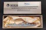 3. Reich Modellschiff 1936-44 Wiking Schiffsmodel HMS Orion (85) in Originalverpackung !!!! TOP Zustand, nicht bespielt, neuwertig
