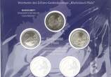 Bundesrepublik Deutschland Offizieller Blister 2 Euro A-J Porta Nigra Offizieller Blister mit 2 Euro Porta Nigra Trier 2017 ADFGJ CH UNC