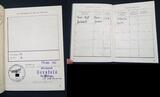 Kaiserreich/3.Reich Konvolut Militärpaß, Arbeitsbuch, Mitgliedskarte, Behelfs-Musterungsausweis, Fotos gebraucht - stark gebraucht