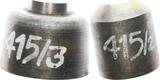 Deutschland / Weimarer Republik 2 Stempel Avers Matrize und revers Patrize Prägestempelpaar für die 10 Mark Probe 1928 auf Hindenburg BU / Proof