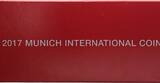 Panda Set 1 oz - 1/10 oz 2017 China Panda Set zur Munich International Coin Show 1 Unze 1/2 1/4 1/10 Proof in Kapseln, OVP