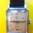 Deutschland, HERREN ARMBANDUHR, Rechteckige ARMBANDUHR, Martin Schultz & Söhne, gute Funktion, ca. 1940, altersentspr. Gebrauchsspuren, siehe Fotos
