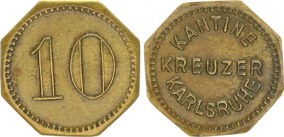 10 Pfennig 1927-1940 Deutschland / Kreuzer Karlsruhe ...