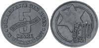 Deutschland / Polen / Getto Litzmannstadt 5 Mark (mit Echtheitszertifikat) MAGNESIUM !!! -
