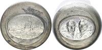 Deutschland / 3. Reich 2 Matrizenstempel Goetz Vorder- und Rückseite Prägestempelpaar (Matrizen) zur Medaille Versenkung der 'Admiral Graf Spee' vor -