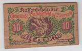Österreich/ Hadersfeld 10 Pfennig-Schein aus Holz (!) Österreich/ Hadersfeld, 10 Pfennig -
