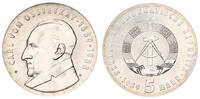 Deutschland / DDR 5 Mark Carl von Ossietzky -