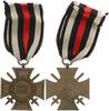 Kaiserreich Orden Ehrenkreuz für Frontkämpfer mit Schwerter mit Band Hersteller St. & L. -