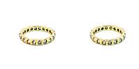 585 Gold Memoire Ring mit Zirkonen, Ringgröße 59 -