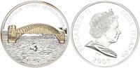 Cook Islands 10 Dollar Skulpturmünze - Sydney Harbour Bridge -