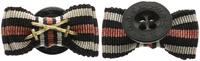 Kaiserreich/3.Reich Orden Knopflochspange Ehrenkreuz für Frontkämpfer mit Schwerter mit Hersteller -