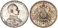 Deutsches Kaiserreich - Preußen 3 Mark Wilhelm II. 25 jähriges Regierungsjubiläum -