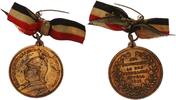 Brandenburg-Preußen Orden, Medaille Erinnerungsmedaille Veteranen-Appell 1910, tragbar, am Band -