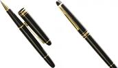 Deutschland Montblanc Meisterstück Rollerball Vergold Montblanc Meisterstück Rollerball Vergoldet mit neuer blauer Mine -