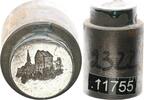 Deutschland Matrizenstempel Original-Prägestempel (Matrize), Stadtansicht -