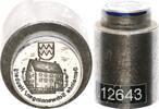 Deutschland Matrizenstempel Original-Prägestempel (Matrize), Gemeinde Schwenningen/Heuberg -