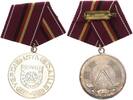 DDR Orden Verdienstmedaille der Zivilverteidigung, silber im Etui -
