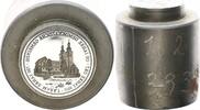 Deutschland Matrizenstempel Original-Prägestempel (Matrize), 1100 Jahre Ort 100 Jahre Markt, 120 Jahre demok -