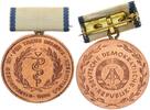 DDR Orden Medaille für treue Dienste im Gesundheits- und Sozialwesen Bronze 10 Jahre -