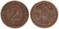 Deutschland / Weimar 2 Pfennig Fehlprägung : starke Doppelsenkung,vor allem Jahreszahl -