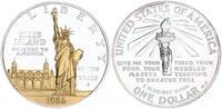 Vereinigte Staaten von Amerika $ 1 - One Dollar USA Dollar Ellis Island - Freiheitsstatue -