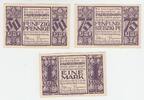 Deutschland / Paderborn 50 Pfennig-1 Mark Scheine Deutschland / Paderborn, 50 Pfennig-1 Mark Scheine, 1921 -