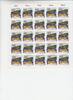 Deutschland / BRD Druckbogen, 25x60+30 Pfennig 25 Briefmarken, Deutsche Bundespost, Berlin - Für die Wohlfahrspflege -