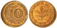 Deutschland 10 Pfennig Fehlprägung: 5-10 % dezentriert -
